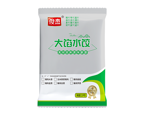 大馅水饺 猪肉韭菜