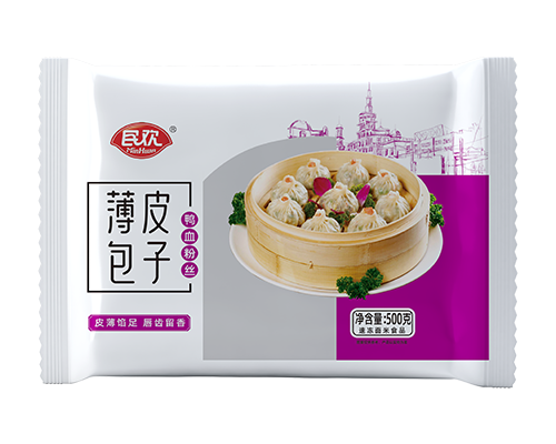 薄皮包子 鸭血粉丝