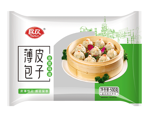 薄皮包子 韭菜鸡蛋