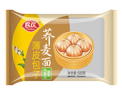 薄皮包子 荞麦韭菜鸡蛋