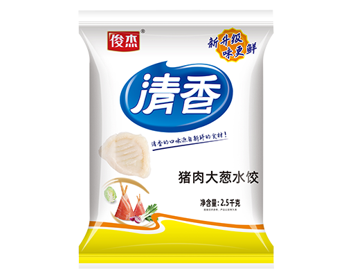 清香水饺 猪肉大葱 2500g