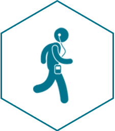 Using the Michel Thomas Language Library app to learn languages individually out when travelling.